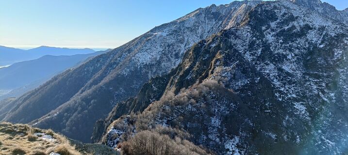Foto da Urs Huebscher lungo il tour