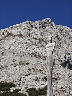Foto de Dan Manns-Roller a lo largo del recorrido
