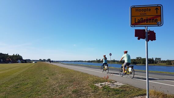 Radweg bei Laßrönne