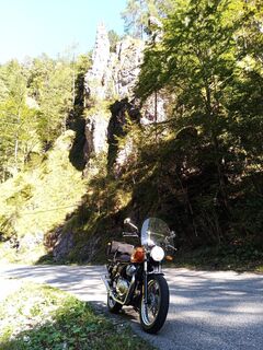 Foto de Erwin Krumböck a lo largo del recorrido