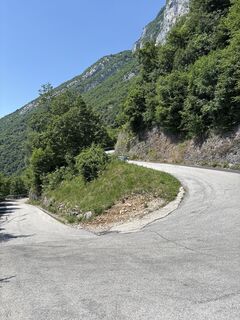 Foto von Heinz Sperl entlang der Tour
