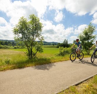 Günztal-Radweg bei Ottobeuren