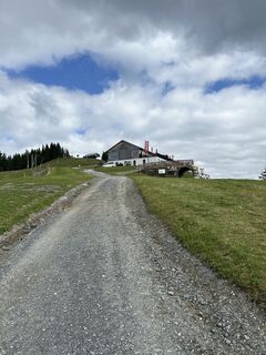 Foto de ursula boese a lo largo del recorrido