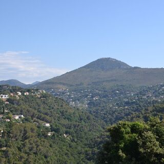 Panorama über den Mont Chauve - Nizza