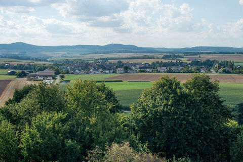 Niedenstein Blick vom H5 auf Metze