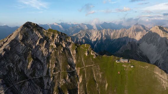 Nördlinger Hütte und Reither Spitze