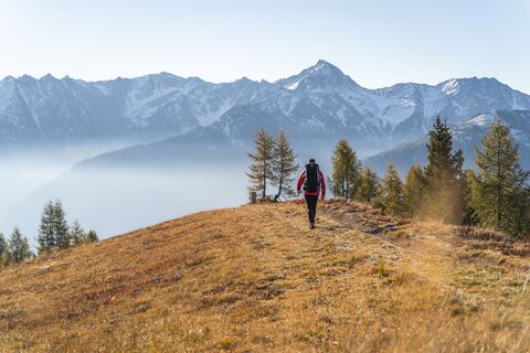 Wandern im Herbst Hochstein