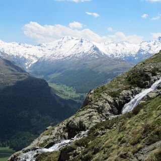 Sicht ins Val Fex