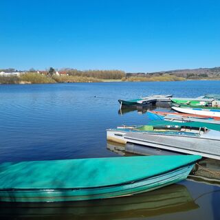 Photo de Bettina Lotz le long du parcours