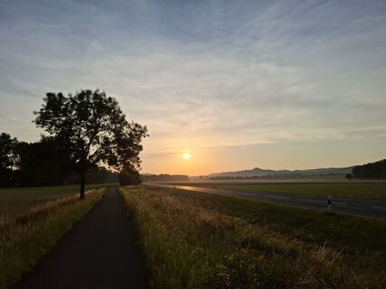 Foto von Marco Dommenz entlang der Tour