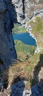 Foto de Elfriede Thanecker a lo largo del recorrido