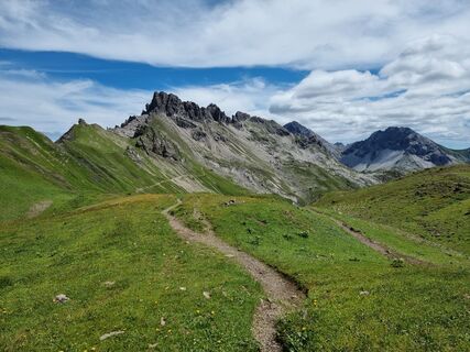 Photo de Felix le long du parcours