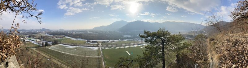 Foto von Robert Gerard entlang der Tour