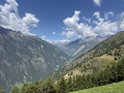 Foto von Hans Ferdinand Hauser entlang der Tour