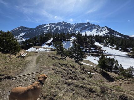 Foto de Carlo Ospelt (Wuffenstein) a lo largo del recorrido