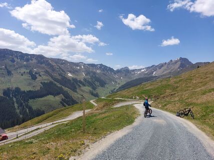 Photo de Margret le long du parcours