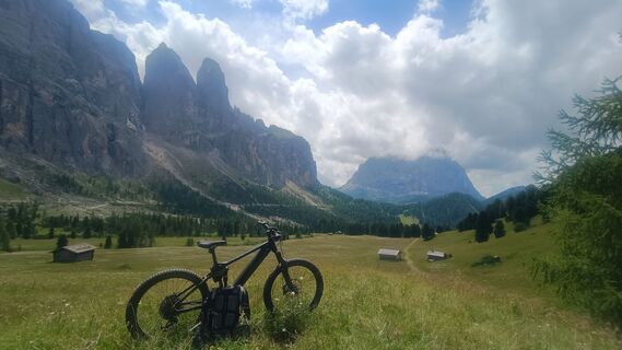 Foto von Baumi entlang der Tour