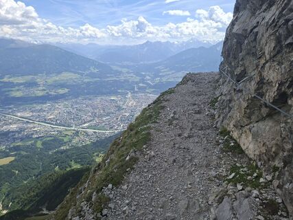 Foto von Gustl entlang der Tour