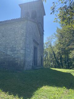 Foto von Gianberto Zilli entlang der Tour