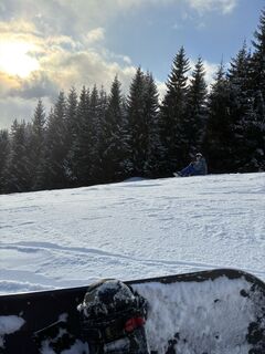 Foto von Michael Tsyganov entlang der Tour