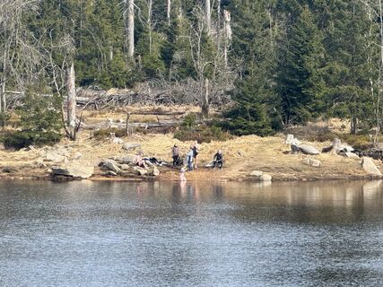 Zdjęcie z Ronald Bartel wzdłuż trasy