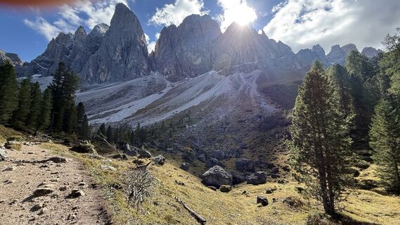 Photo de Andreas Wohlrab le long du parcours