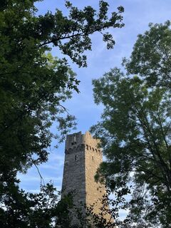 Foto von Csenger Reichardt entlang der Tour