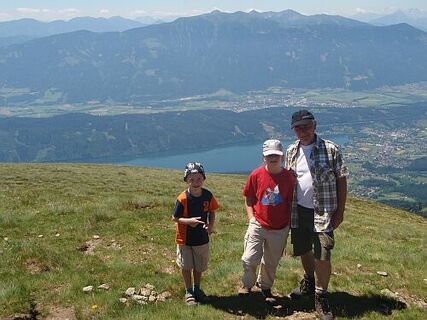 Zweiter Gipfel der Tour: Tschierwegernock
