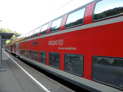 Schwarzwaldbahn in Triberg
