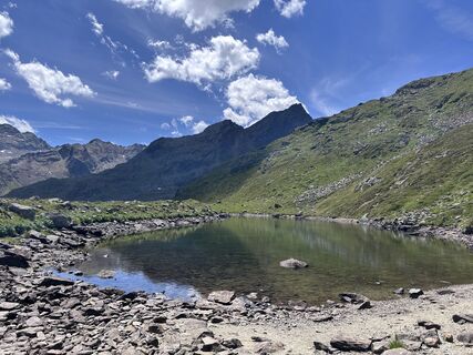 Photo de Emi le long du parcours