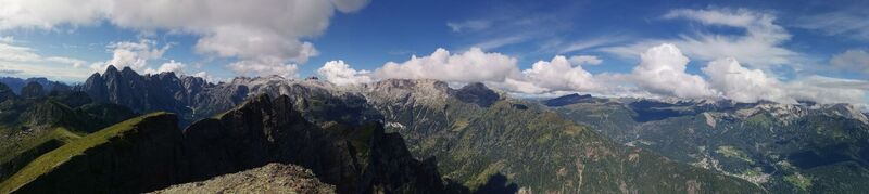 Foto von Gabriele Resmini entlang der Tour