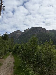 Foto von Peter Bräu entlang der Tour
