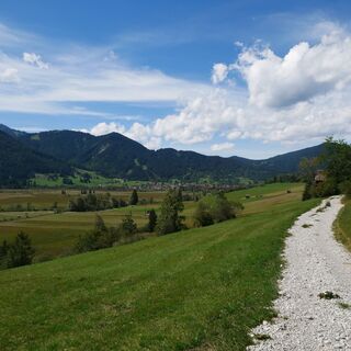 Ausblick auf das Naturschutzgebiet Pulvermoos