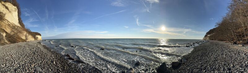 Foto de Norbert Herbig a lo largo del recorrido