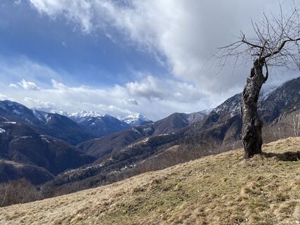 Foto von David Amrein entlang der Tour