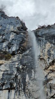 Photo de Monika Wolfshoefer le long du parcours