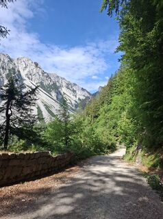 Foto von Miha Gros entlang der Tour