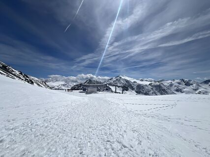 Foto de Markus Rummler a lo largo del recorrido