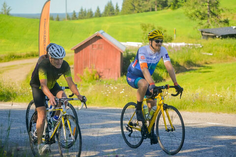 Radfahrer auf dem Naapurinvaaran