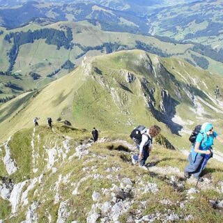 Aufstieg auf Gipfel - Gipfelwanderung Ochsen