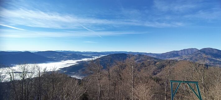 Foto de Gregor Porenta a lo largo del recorrido