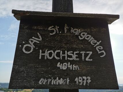 Foto von Wolfgang Hasenhüttl entlang der Tour