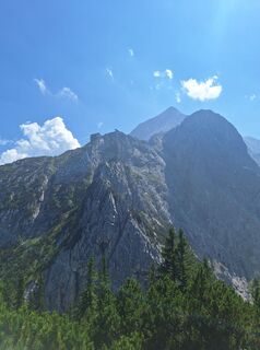 Foto von Sally entlang der Tour