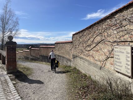Foto von Florian Brandt entlang der Tour