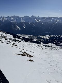 Photo de Isabelle Melis le long du parcours