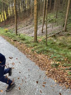 Foto von Tina Varga entlang der Tour