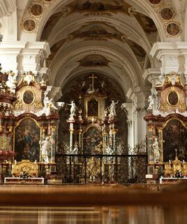 Innenansicht, Barockkirche St. Peter