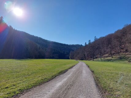 Zdjęcie z Sabrina Hackel wzdłuż trasy
