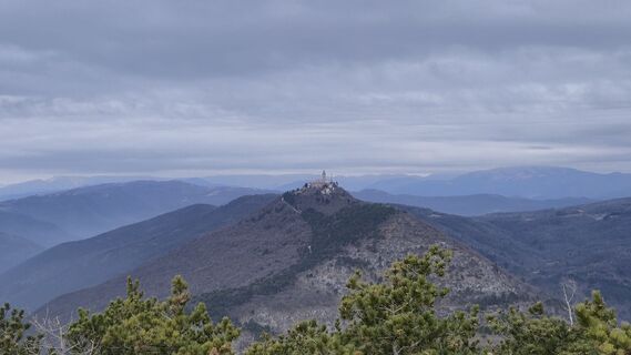 Foto de Fabrizio Plesnizer a lo largo del recorrido