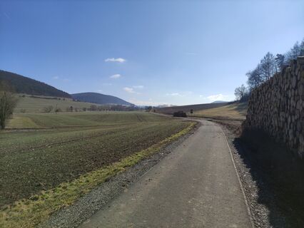 Foto von Fredi Oppel entlang der Tour